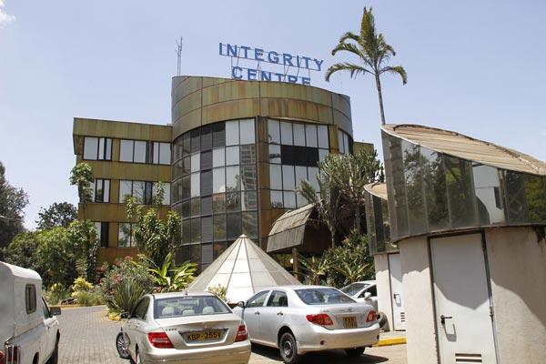 Ethics and Anti-Corruption Commission (EACC) headquarters at Integrity Centre. Governor Mike Sonko had been summoned to answer queries regarding multimillion garbage collection and disposal tenders awarded to 13 firms by City Hall.