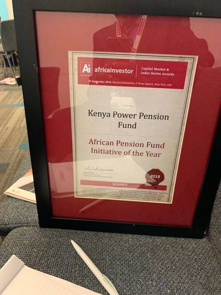 Kenya Power Named Best Pension Fund Provider - Kenyans.co.ke