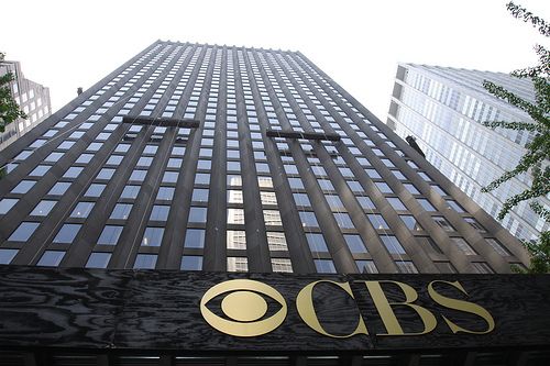 CBS News headquarters in New York, USA.