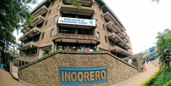 Inoorero University building that Simon Gicharu purchased.
