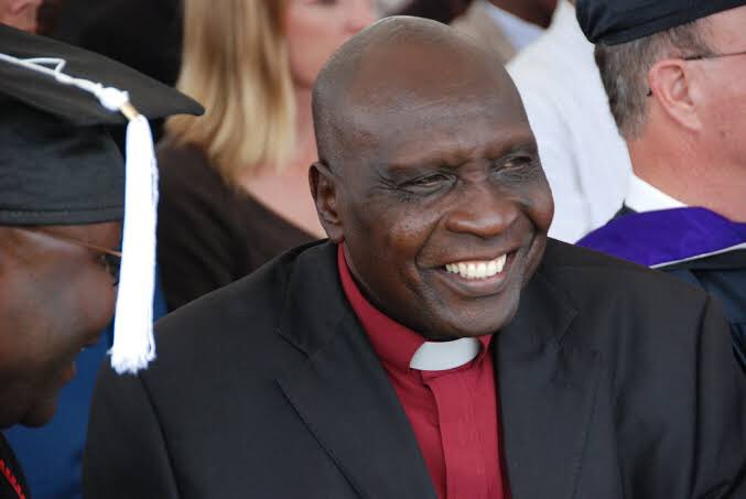 Long serving AIC Presiding Bishop Silas Yego who has been at the church's helm for 45 years