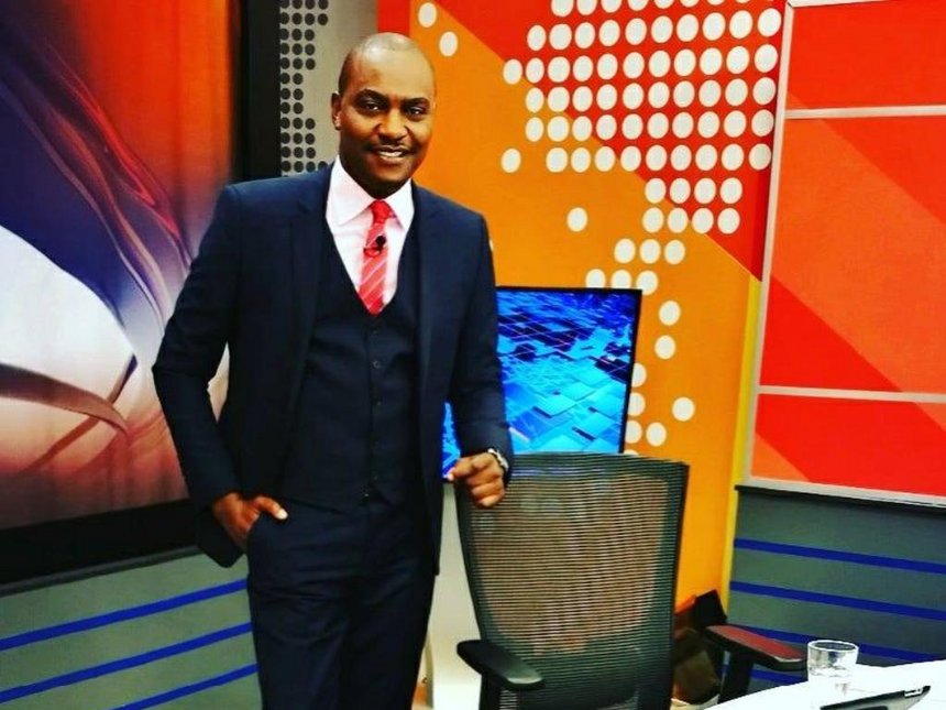 K24 news anchor Eric Njoka
