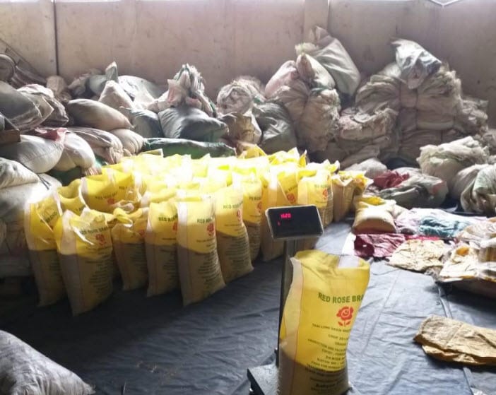 Tonnes of Expired Rice RePackaged in New Bags Seized Kenyans.co.ke