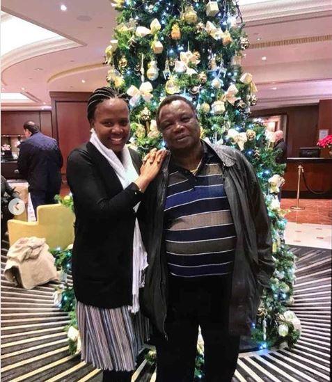 KTN's Mary Kilobi and her husband COTU boss Francis Atwoli. The anchor lost his brother in a gun incident on Wednesday, October 9, 2019.