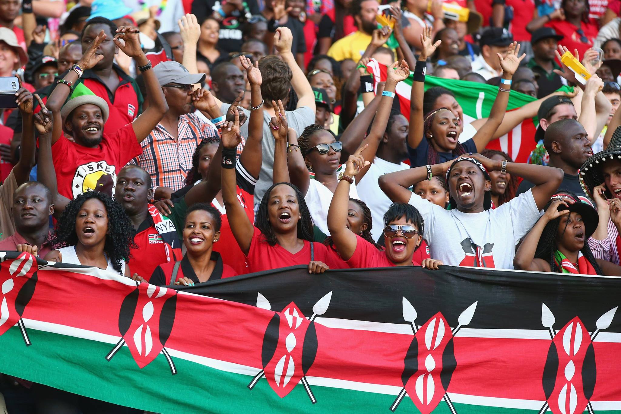Image result for harambee Stars fans