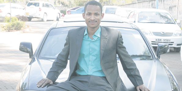 A throwback photo of Babu Owino who had to tutor his colleagues at Kisumu Boys High School in exchange for food.