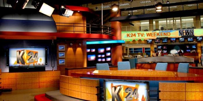 K24TV studios. A number of employees lose their jobs in the media house in a new reorganisation drive.