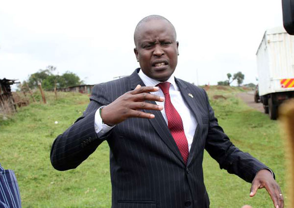 Kieni MP Kanini Kega who is considered President Uhuru Kenyatta's Mt Kenya's pointman.