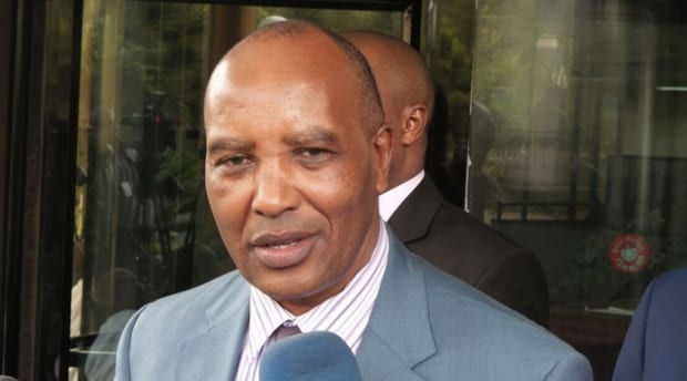 Nyandarua Governor Francis Kimemia (pictured) promised to help the families with burial arrangements. 
