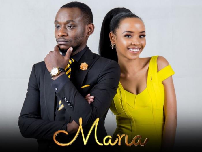 Brian Ogana and Bridget Shighadi on a poster for Maria that airs on Citizen TV from Monday to Friday at 7:30 p.m.