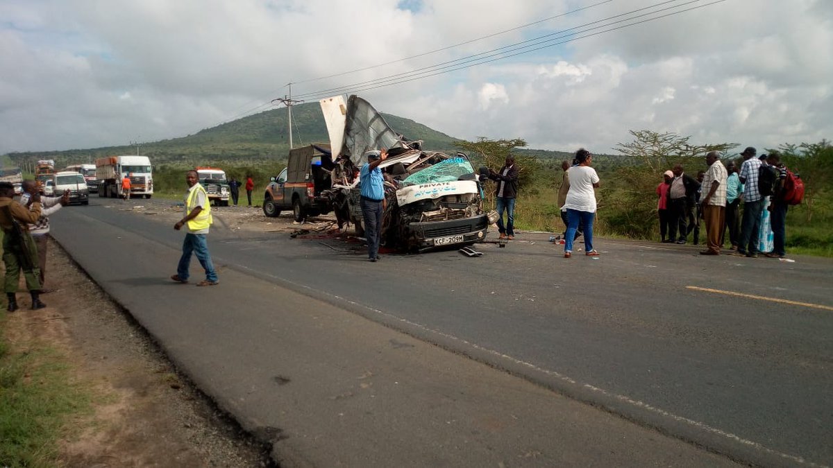 5 Dead on Mombasa Road After Accident at Kapiti Along Mombasa Road