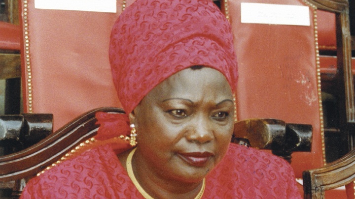 Former First Lady Mama Ngina Kenyatta.
