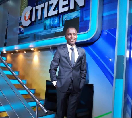 Citizen TV news anchor Kimani Mbugua. On December 1, 2019, he will start a new segment on Inooro TV's morning show.