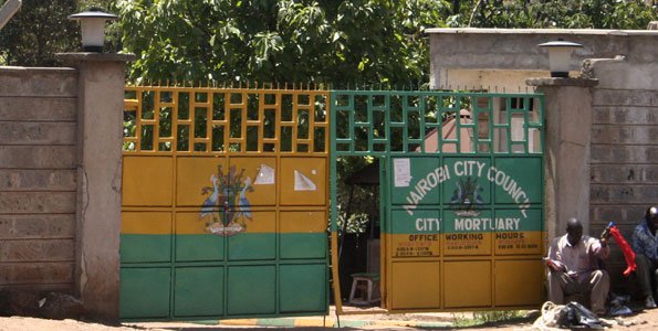 A past photo of The City mortuary in Nairobi county