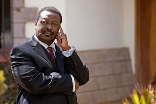 ANC leader Musalia Mudavadi posing for a photo