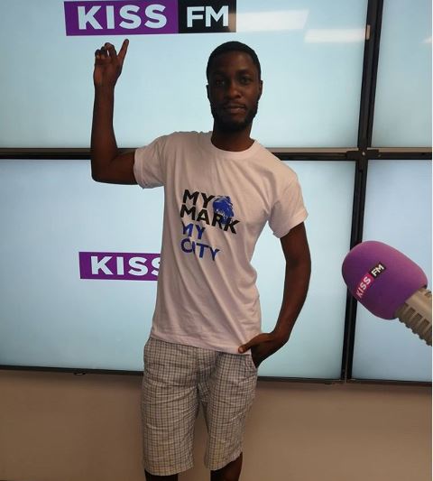 Kiss FM presenter Nick Ndeda (pictured) at the Kiss 100 studios on Wednesday, January 29.