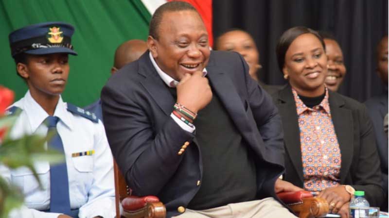 Image result for images of Uhuru addressing members of the Kenya Girl Guides Authority