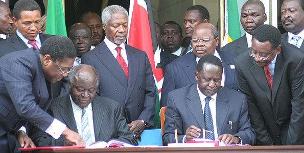 Day Kibaki Begged Raila for Cabinet Post - Kenyans.co.ke