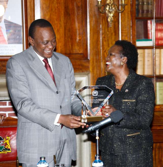 Image result for Images of Victor Pratt and  Christine Wambui Kenyatta