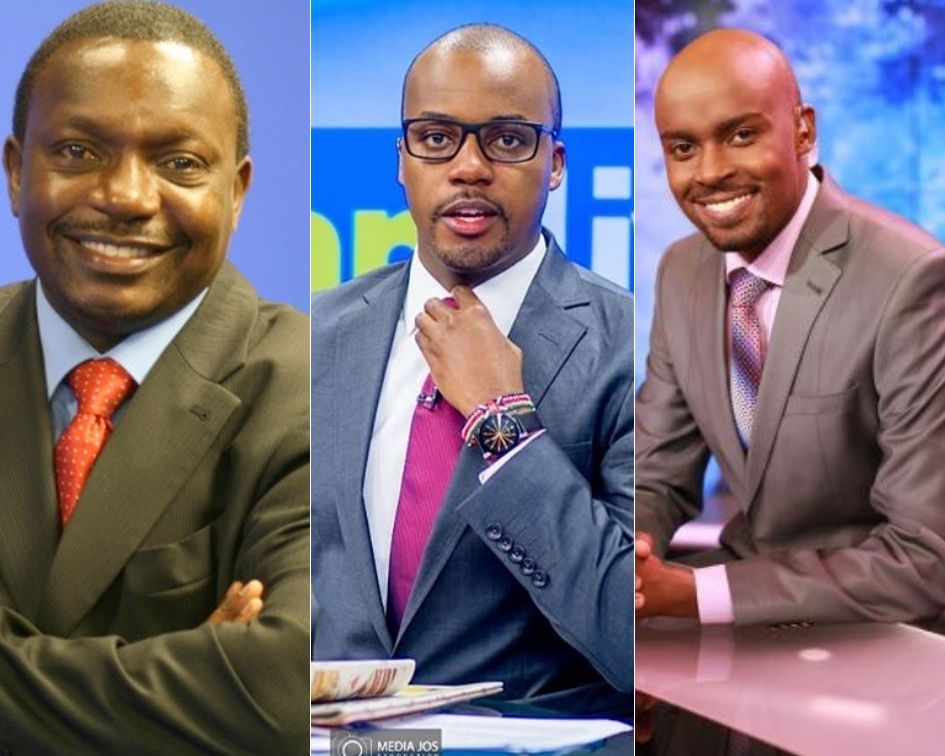A Collage of Journalists Emmanuel Juma, Edmond Nyabola and Mark Masai. The three are supposed to report to the court on October 1 to answer to charges of contempt of court.