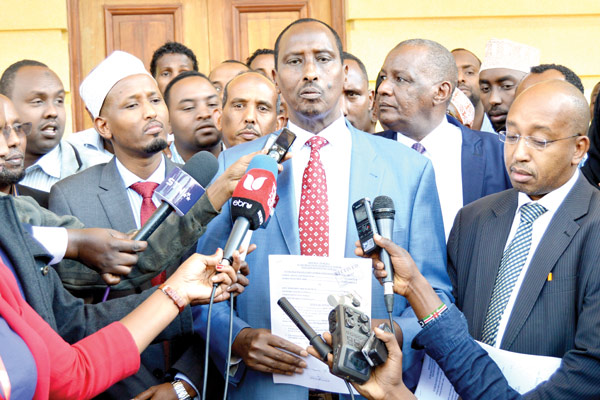 Image result for Wajir Governor Mohamed Abdi Mahamudâs Degree Disowned
