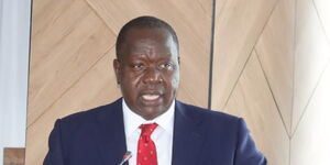 Former Interior Cabinet Secretary Fred Matiang'i. 
