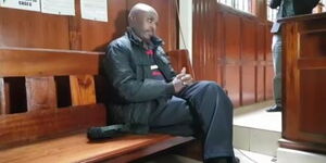 'Quack doctor' Mugo wa Wairimu in a court.