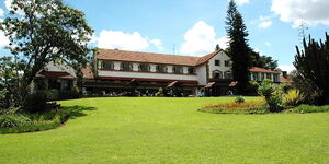 An undated image of Iconic Outspan hotel in Nyeri County