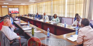 10-member Covid-19 Emergency response fund board during their meeting on Wednesday, April 1