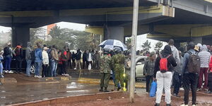 Road blocked