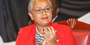 First Lady Margaret Kenyatta at a past event
