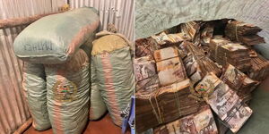 Ksh 12 Million recovered by police in Parklands on Tuesday, August 15