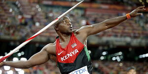 2016 Javelin Champion Julius Yego.