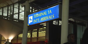Jomo Kenyatta International Airport (JKIA) International Arrival Terminal. Thursday, February 14, 2020