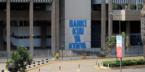 Central Bank of Kenya (CBK) building in Nairobi.