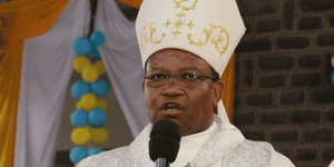 The chairman of the Interfaith Council, Archbishop Anthony Muheria