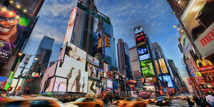 A photo of US Times Square