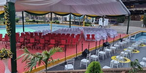 KICC ahead of Nairobi governor-elect  Johnson Sakaja Swearing-in-Ceremony on August 24, 2022