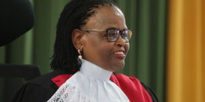 CJ Martha Koome hearing petitions at the Supreme court on August 31, 2022