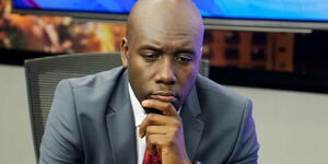 NTV News anchor and investigative journalist Dennis Okari.