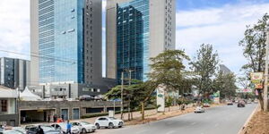 Delta Corner Towers along Waiyaki Way.