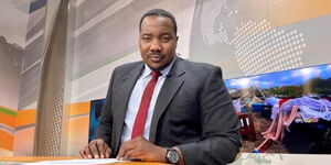 A File Image of Citizen TV Presenter and Host Willis Raburu.