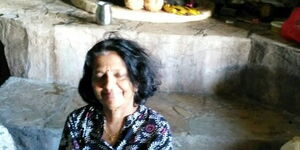 A Hindu pictured in the Gombeshwar Caves in Mombasa Kenya.