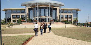 A Library at United States International University-Africa (USIU).