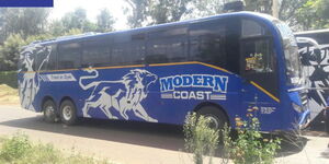 A Modern Coast bus