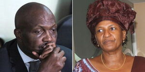 A collage of Gatundu South MP Moses Kuria and Taita Taveta counterpart Naomi Shaban. .jpg