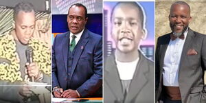 A collage of Jeff Koinange and Jimmy Gathu.