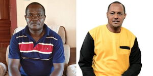 A collage of Nairobi Speaker Contenders Ken Ng'ondi and Hassan Robow.jpg