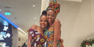 Undated photo of Njoki wa Mathira (left)and Charlene Ruto (right)