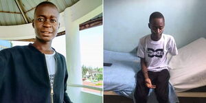 A collage of the late Maurice Ochieng alias Danny Miles